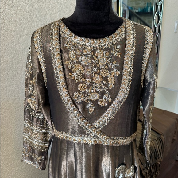 Pakistani/Indian Designer Nida Azwar stunning dress. S/M - Picture 10 of 16